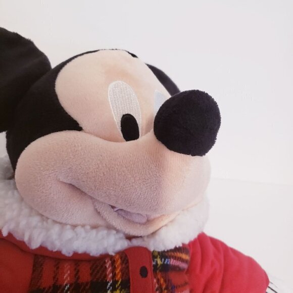 Christmas Mickey Mouse plush toy - Picture 4 of 7